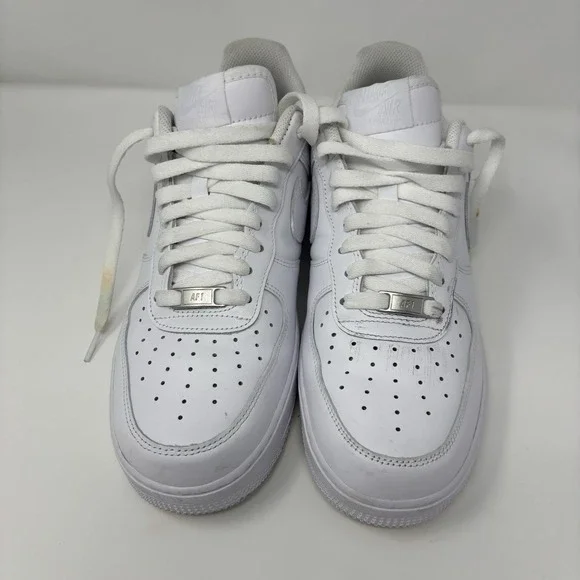 Nike Air Force 1 '07 Low Triple White Men's Size 9.5 - Picture 2 of 10